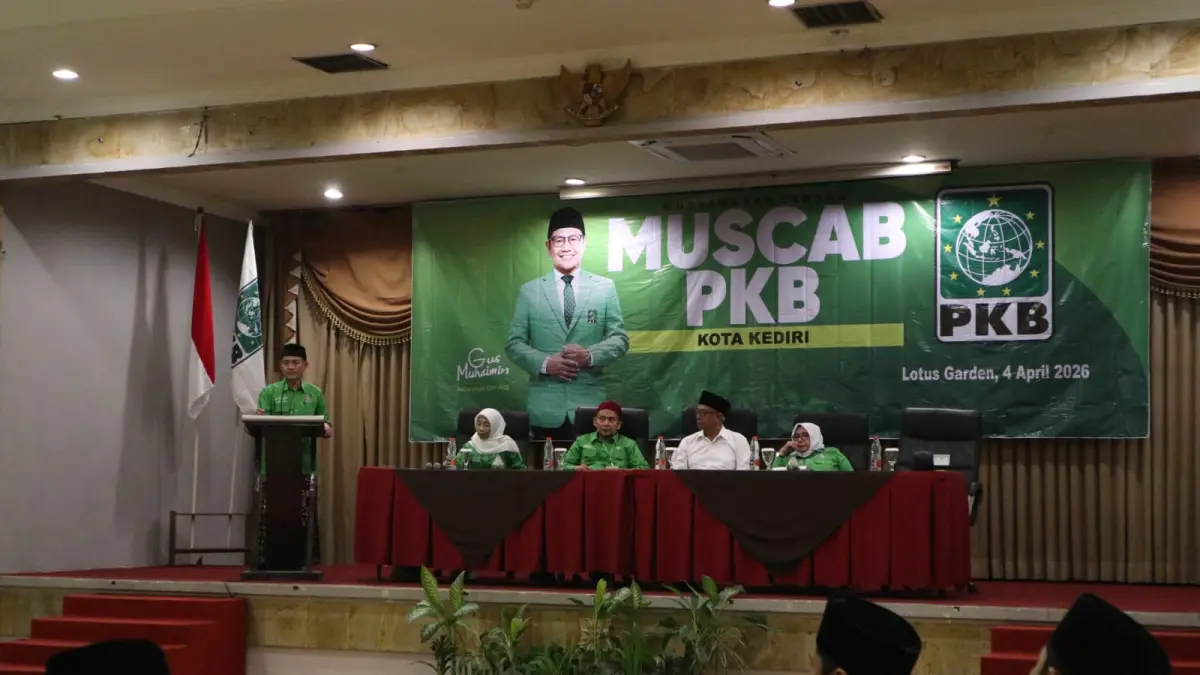 Musyawarah cabang PKB Kota Kediri. (Ayu Isma/JPRK)