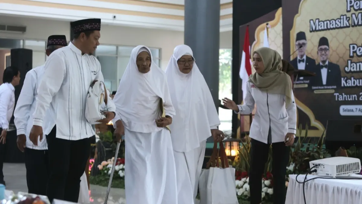 Marsiah Calon Jemaah Haji (CJH) Tertua Berusia 108 Tahun (WAHYU ADJI)