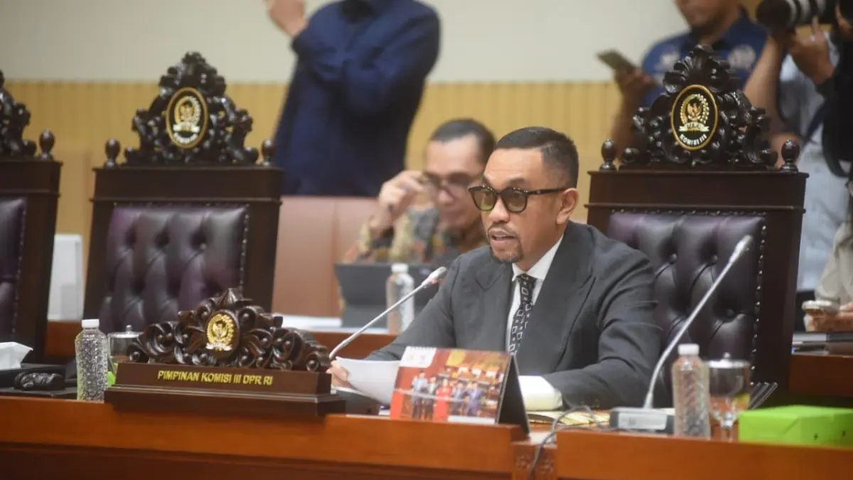 Wakil Ketua Komisi III DPR RI Ahmad Sahroni. (Jawa Pos)