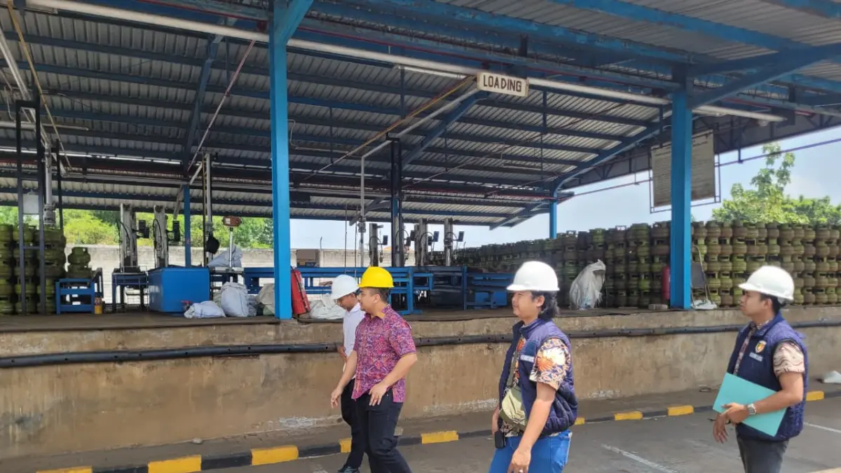 Polres Kediri lakukan sidak SPBE untuk pastikan stol LPG