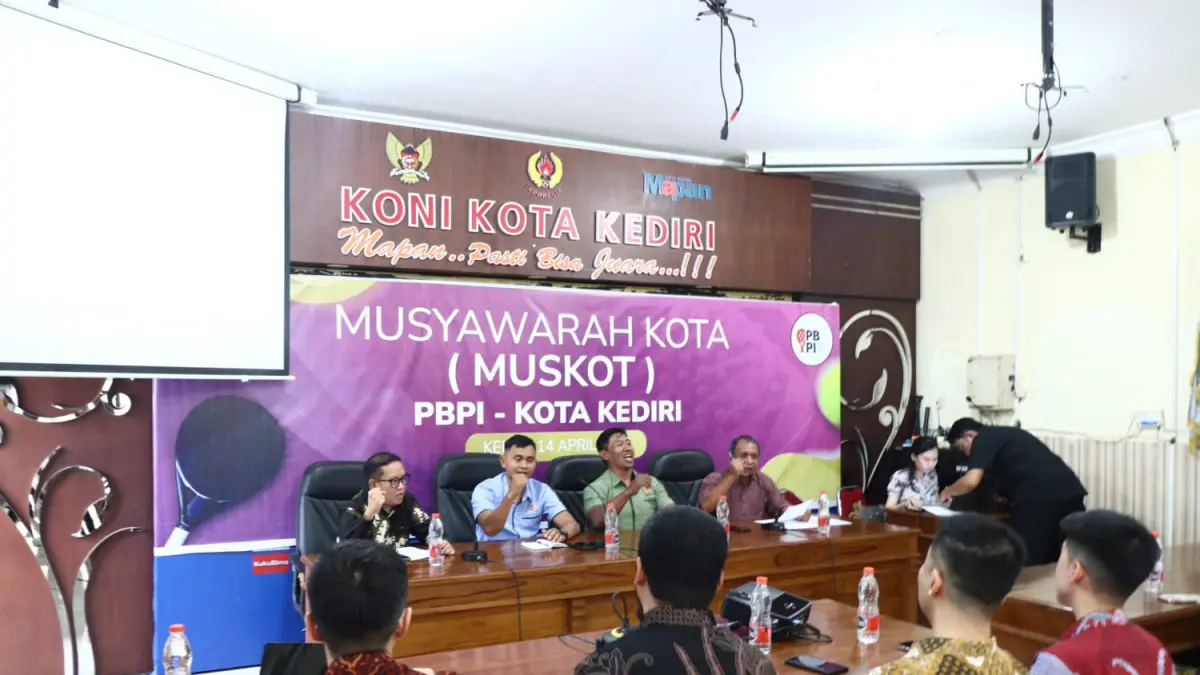 Musyawarah Kota Perkumpulan Besar Padel Indonesia Kota Kediri. 
