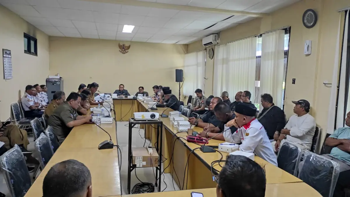 Komisi III DPRD Kabupataen Kediri sedang melakukan RDP