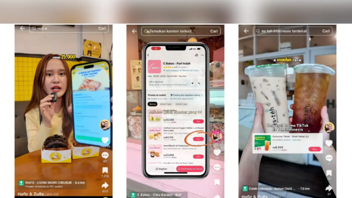 foto : Dok. Tiktok Go by tokopedia
