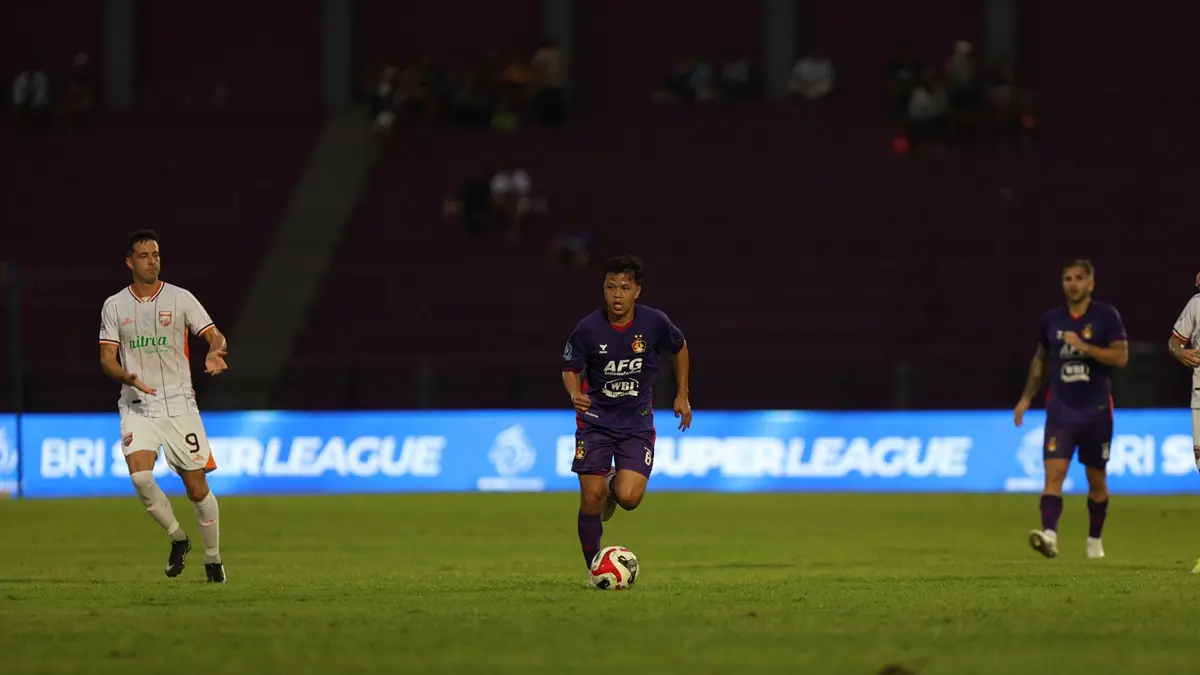 Pemain Persik Kediri Krisna Bayu Otto. (FOTO: Wahyu Adji/JPRK)