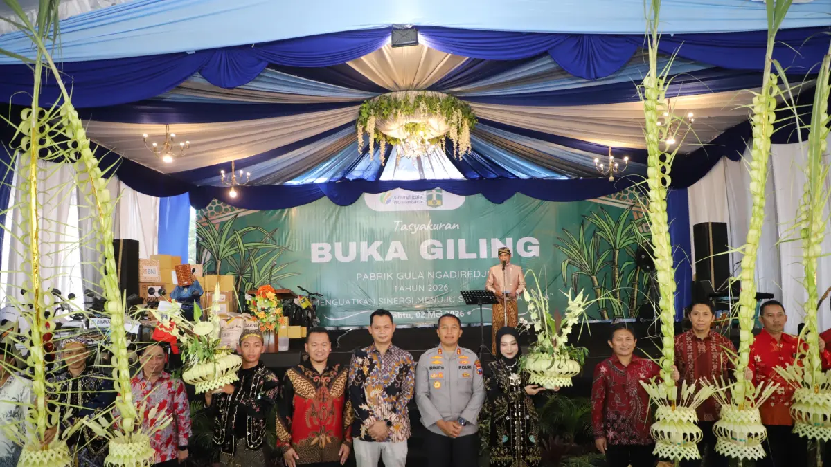 Kapolres Kediri dukung buka giling di PG Ngadiredjo