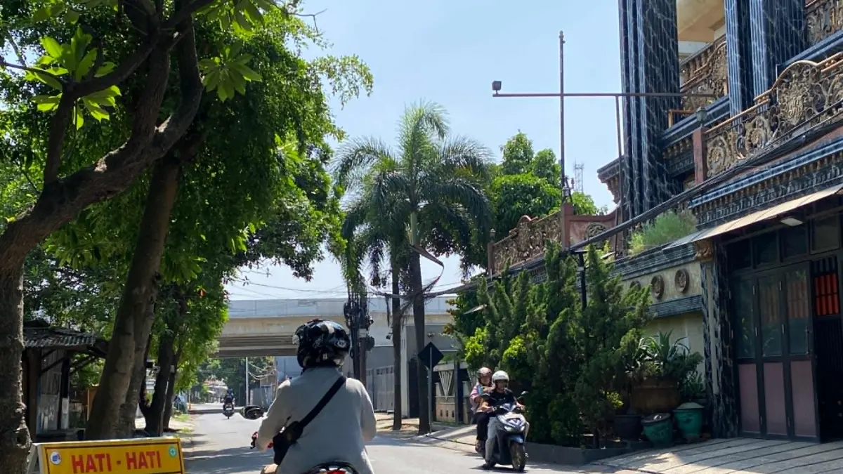 TUTUP TOTAL : Jalan Kawi akan ditutup secara total mulai besok hingga 26 Mei mendatang. (Hilda Nurmala Risani/JPRK)