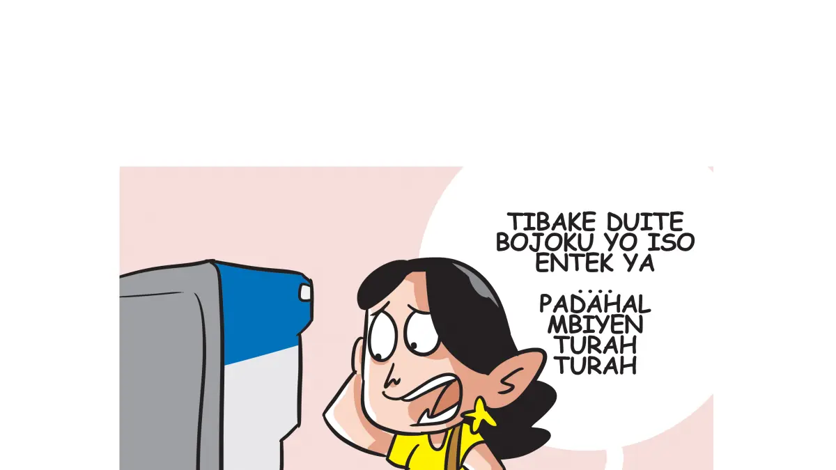 Ilustrasi foya-foya menjadi sengsara. (Afrizal Syaiful M/JPRK)