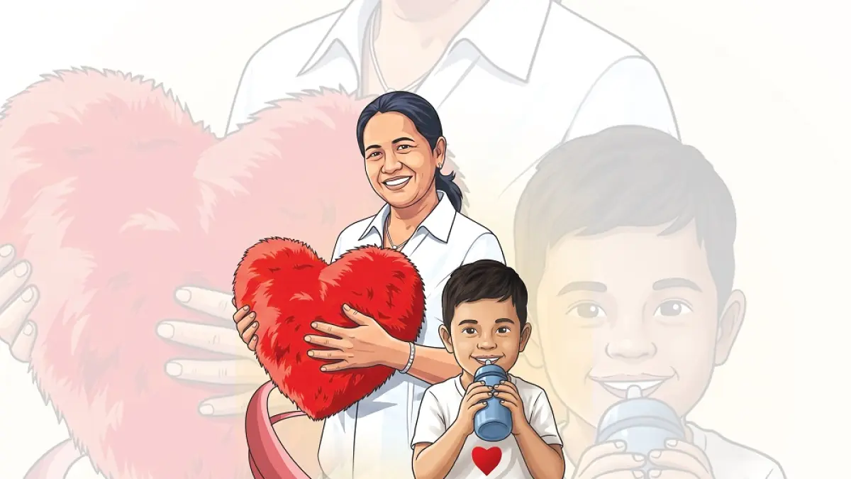 Ilustrasi penyandang Thalassemia. (Ilustrator: Afrizal)