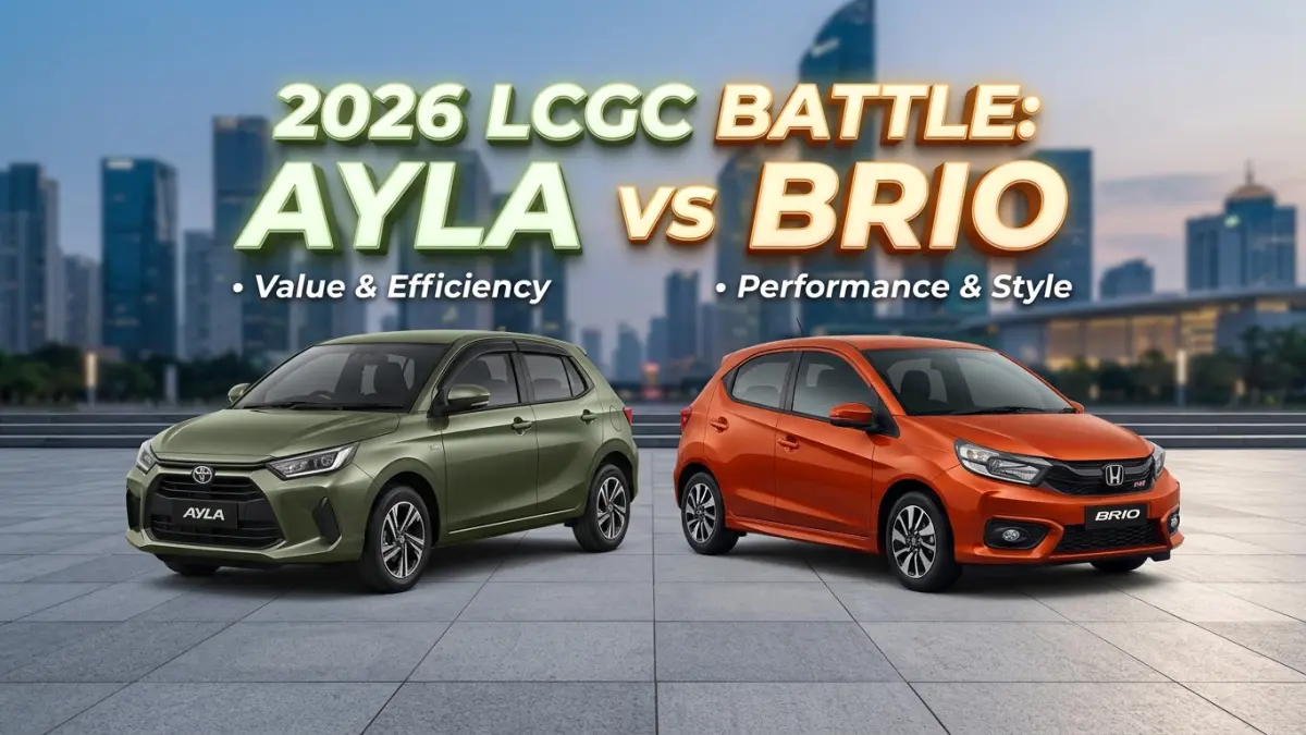 Daihatsu Ayla Vs Honda Brio
