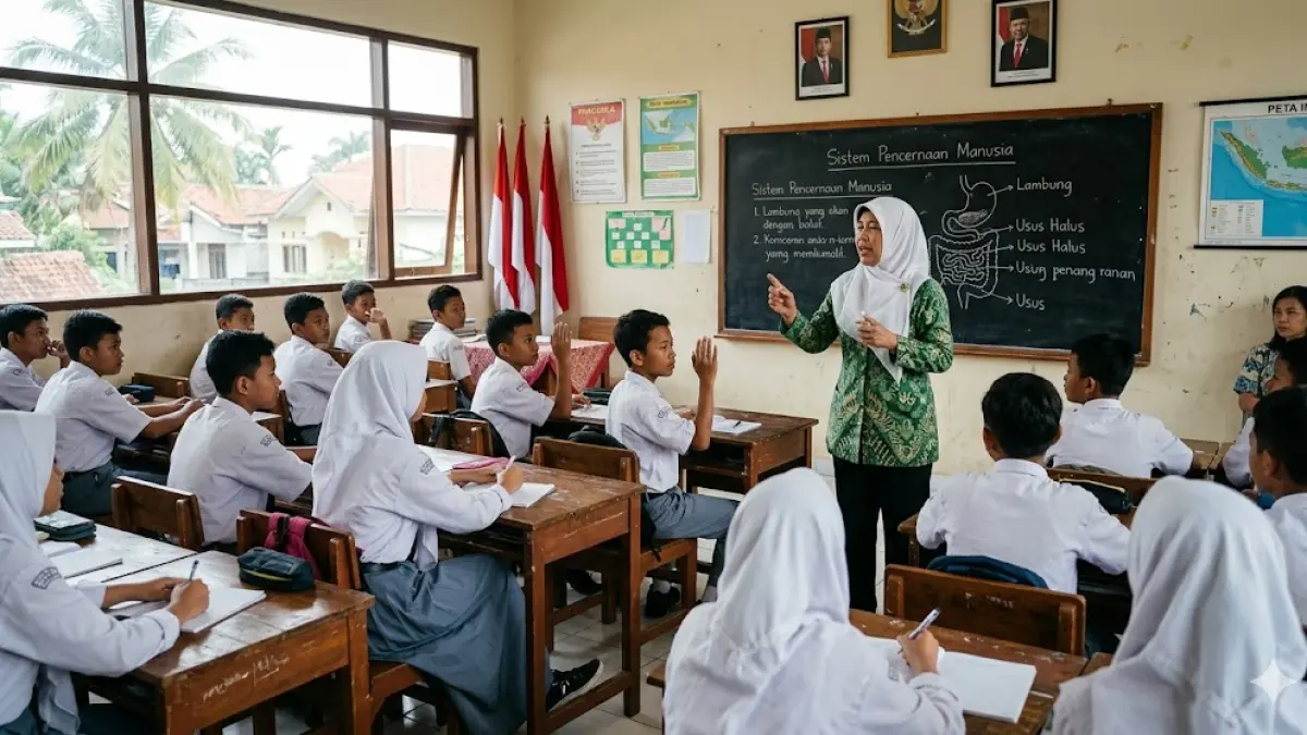 Aturan Jam Tambahan Guru (AI Generated)