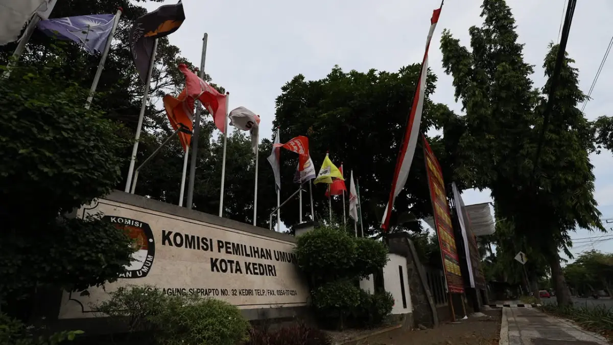 Ilustrasi partai politik yang ada di Kota Kediri. (Foto: Wahyu Adji)