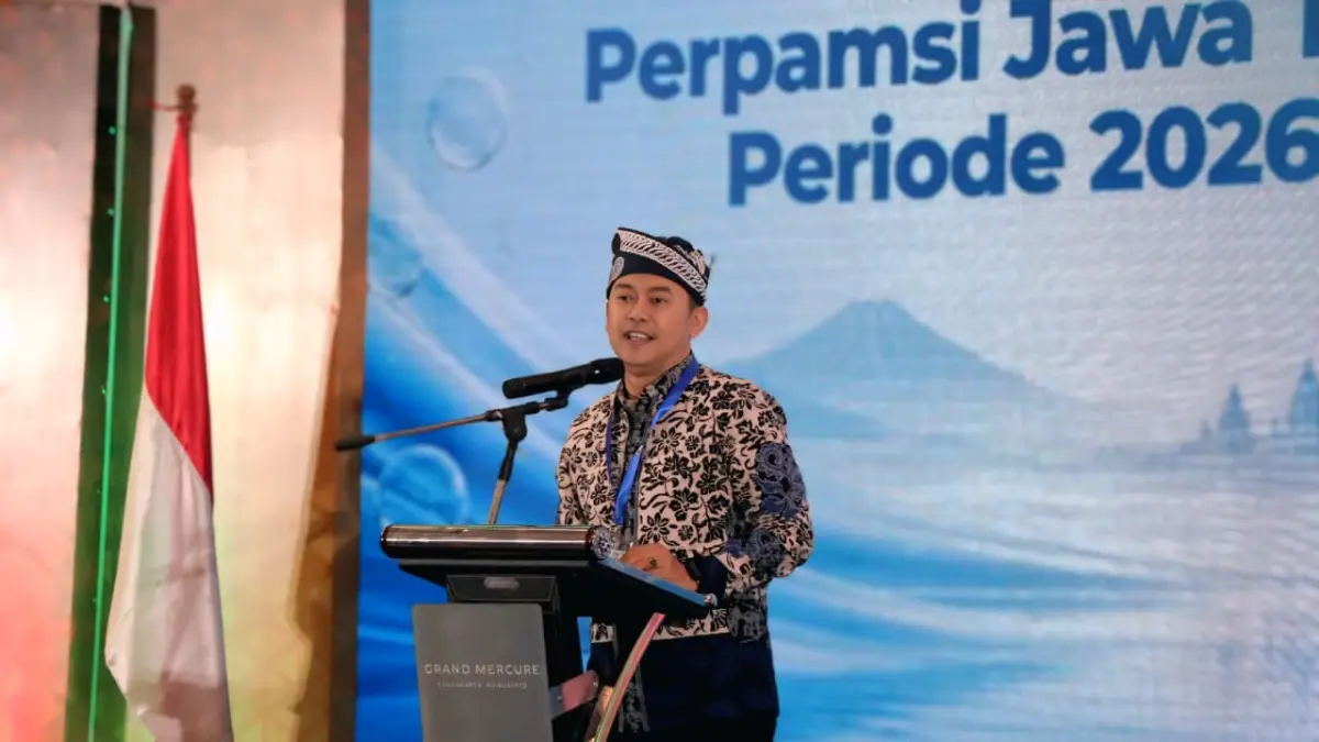 Ukir Sejarah, Dirut Tugu Tirta Nakhodai Organisasi BUMD Air Minum Se-Jatim
