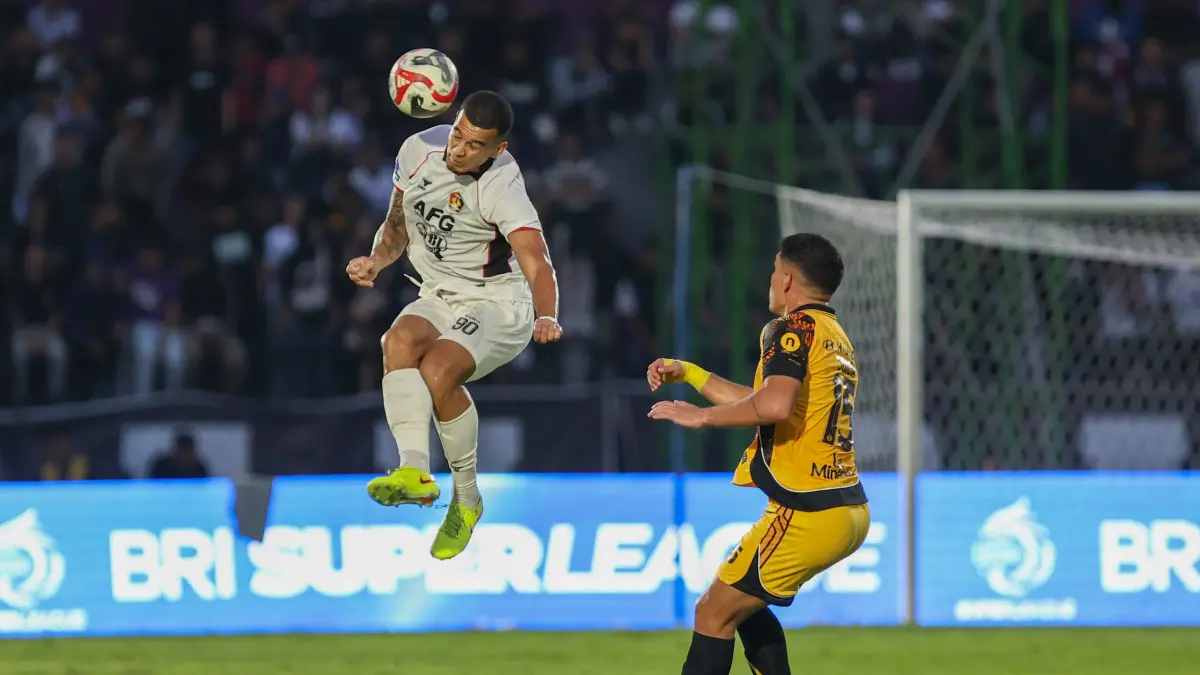 Persik Kediri kalah dari Persija Jakarta di kandang. (Wahyu Adji)