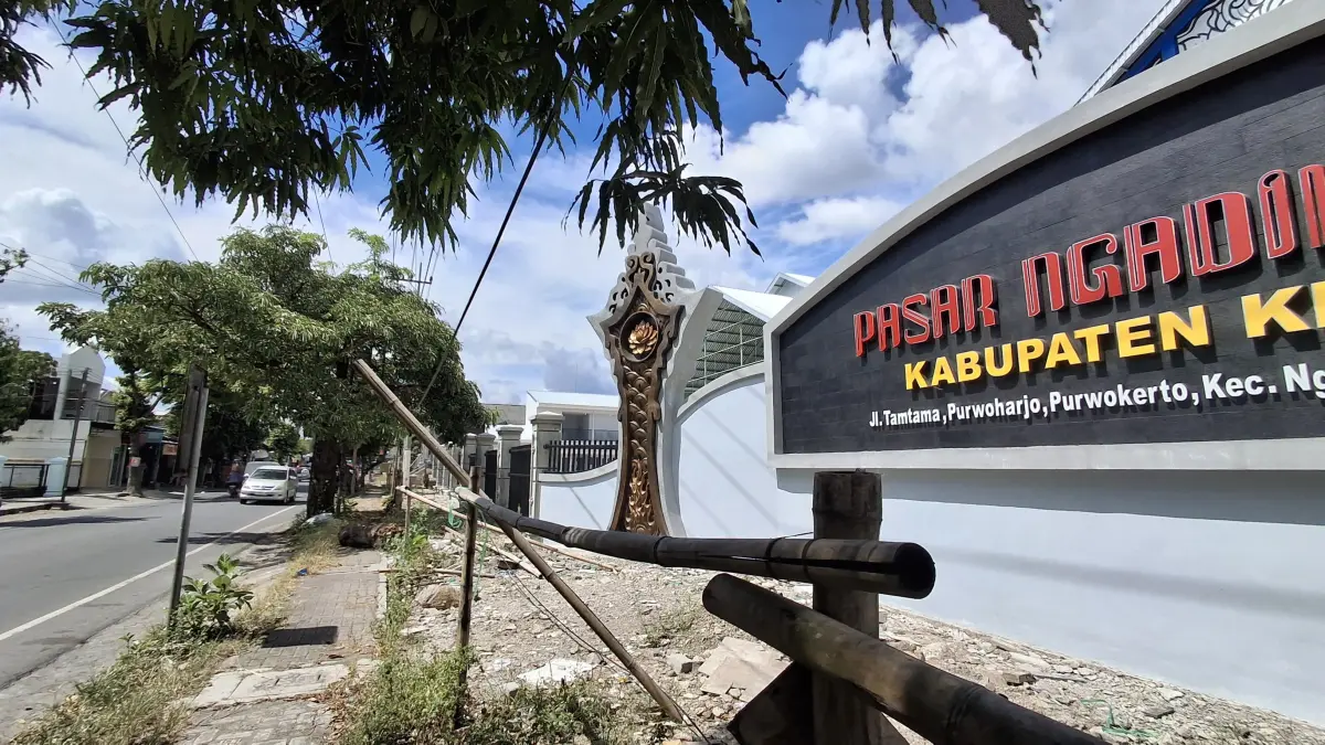 Pemkab Kediri segera melanjutkan Pasar Ngadiluwih usai audit BPK rampung. (Foto Asad MS)