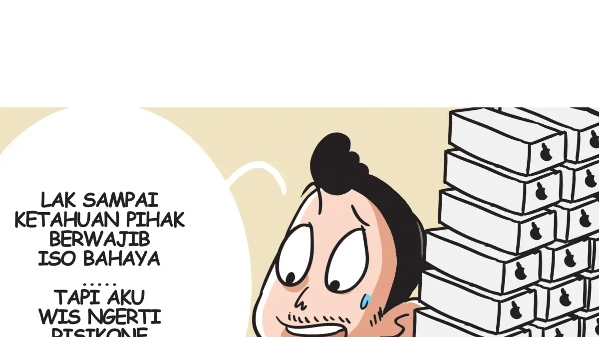Ilustrasi gengsi berujung bui. (Afrizal Syaiful M/JPRK)
