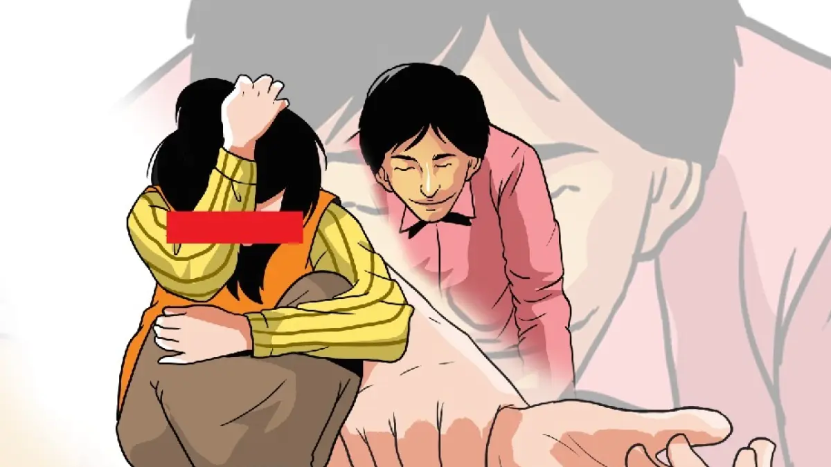 Ilustrasi pelecehan seksual. (Afrizal Syaiful M/JPRK)