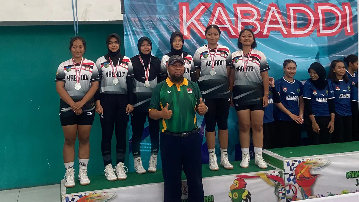 Cabor kabaddi Kabupaten Kediri.