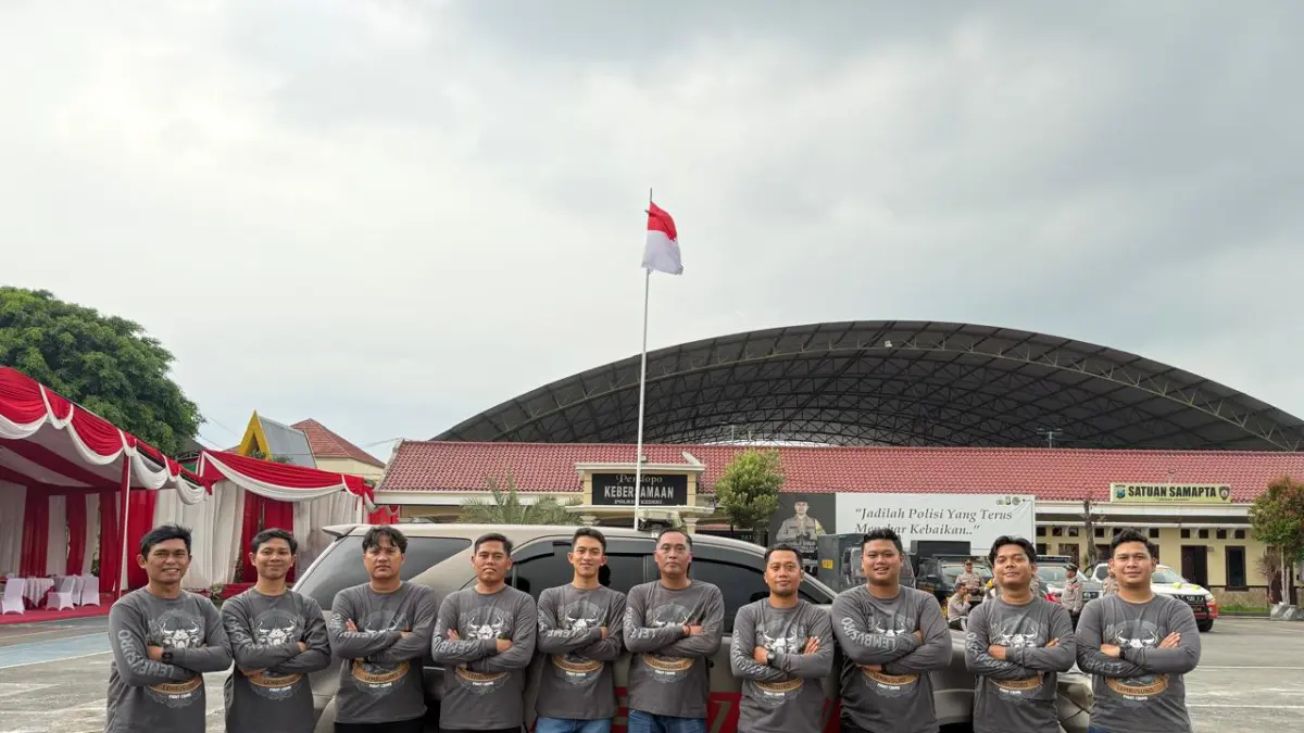 Tim Anti Begal Polres Kediri.