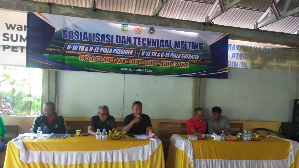 Technical Meeting Piala Presiden U10 & U12.