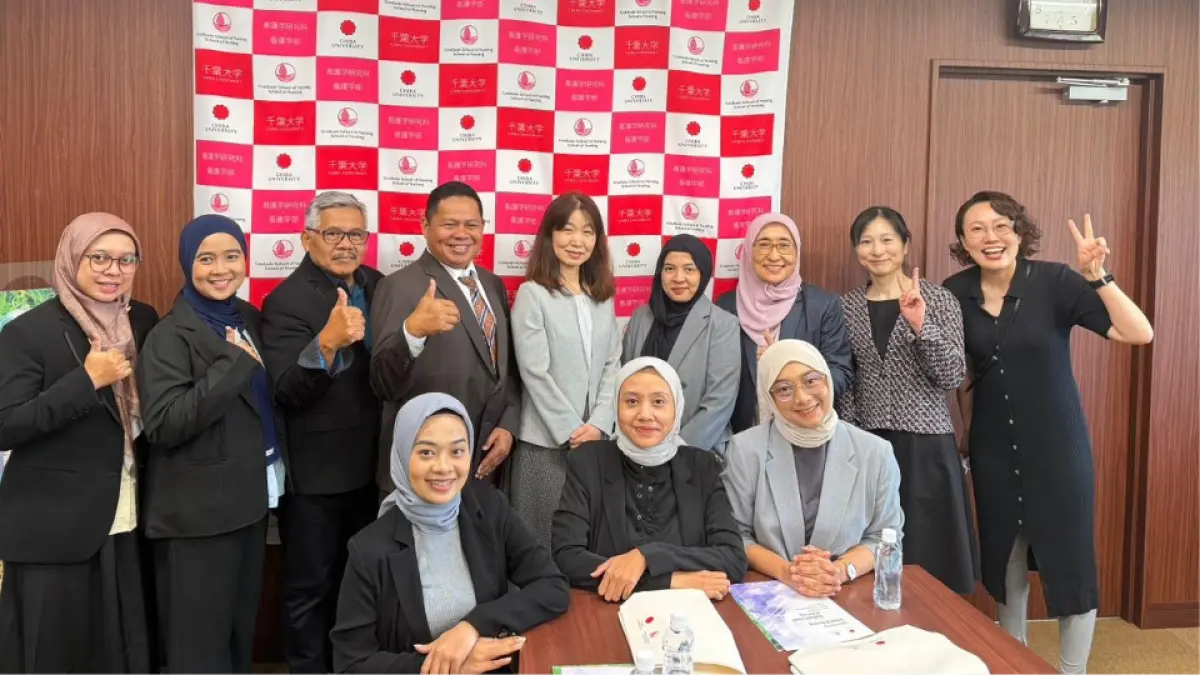Tim Dementia And Aging Care Research Center (DACRC) di Jepang. (Foto: Dok. DACRC) 