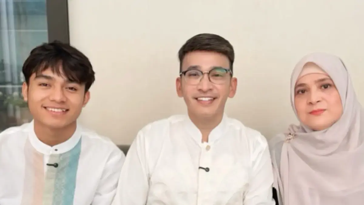 Momen kebersamaan Ruben Onsu dan Betrand Peto. (Foto: Instagram ruben_onsu)