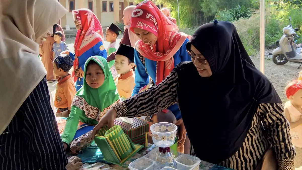 PAUD Sabilil Huda mengadakan program pelepasan siswa dengan kegiatan positif.