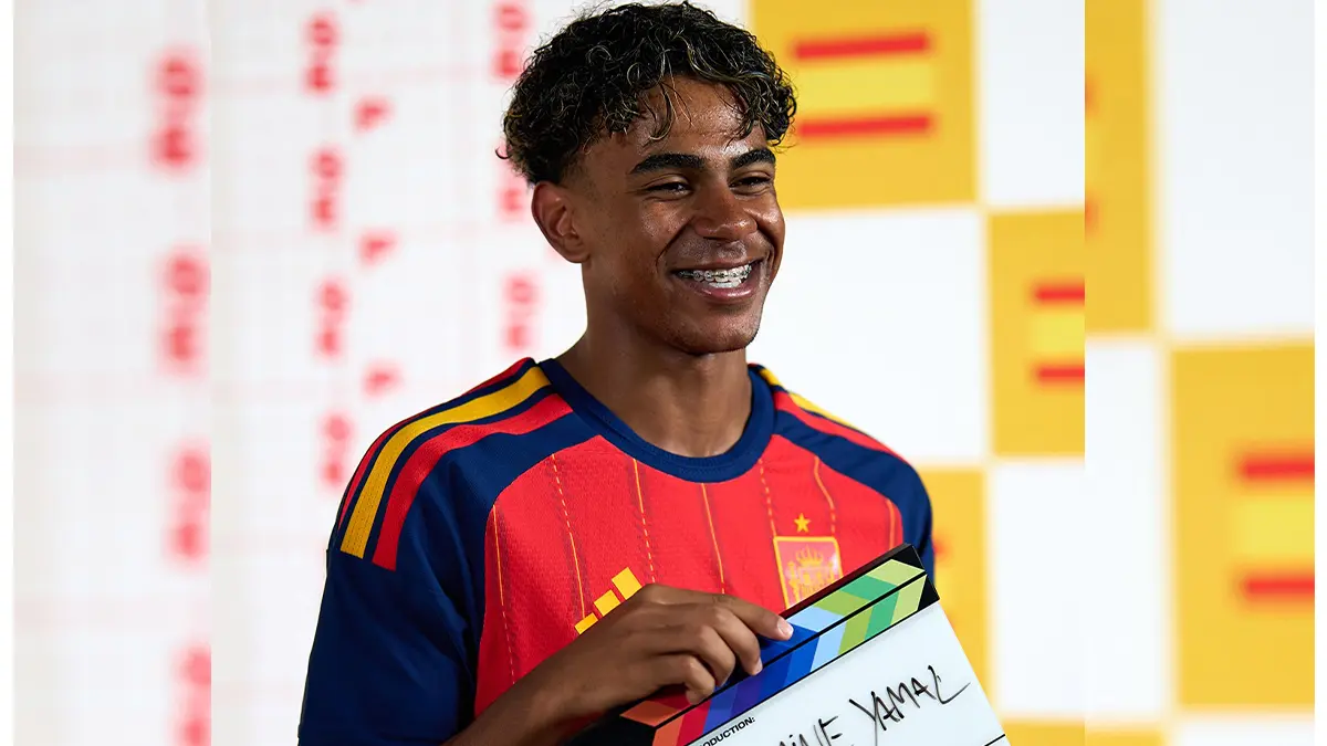 Pemain Timnas Spanyol Lamine Yamal. (Sumber Foto: Instagram @sefutbol)
