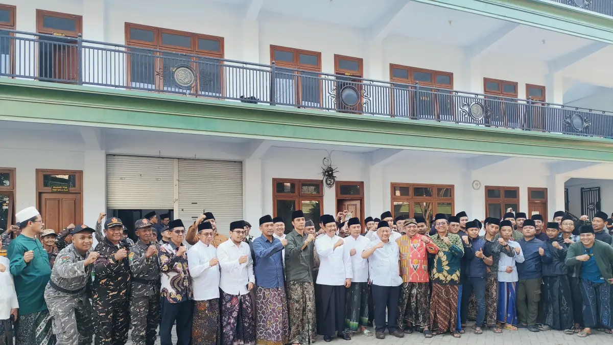 Para tokoh NU bersiap untuk pelaksanaan Musyawarah Nasional (Munas) Alim Ulama dan Konferensi Besar (Konbes) Nahdlatul Ulama (NU) (Istimewa)