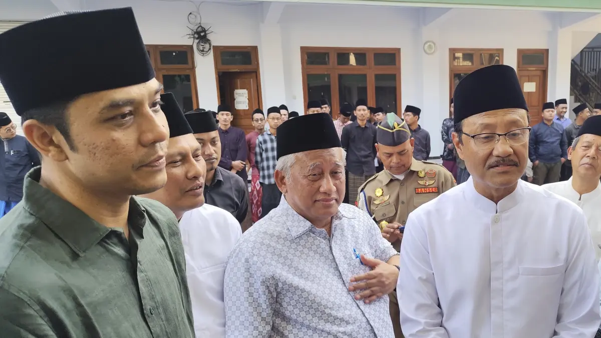 Tokoh PBNU mendatangi Pondok Ploso untuk persiapan MUNAS