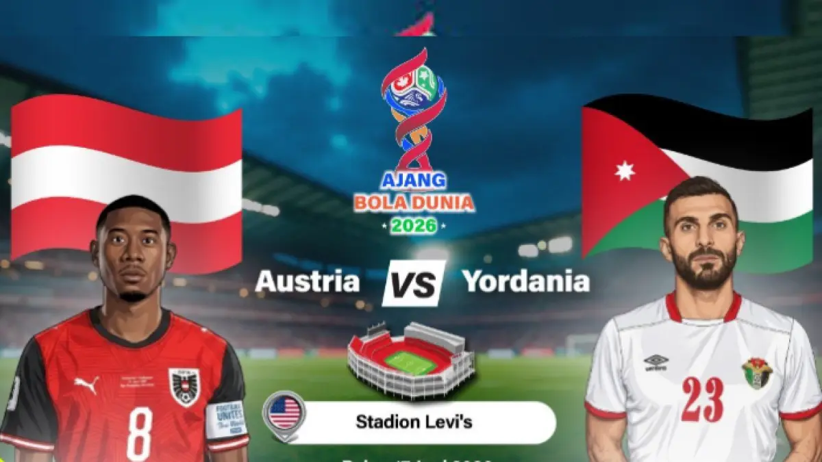 Austria vs Yordania Piala Dunia 2026