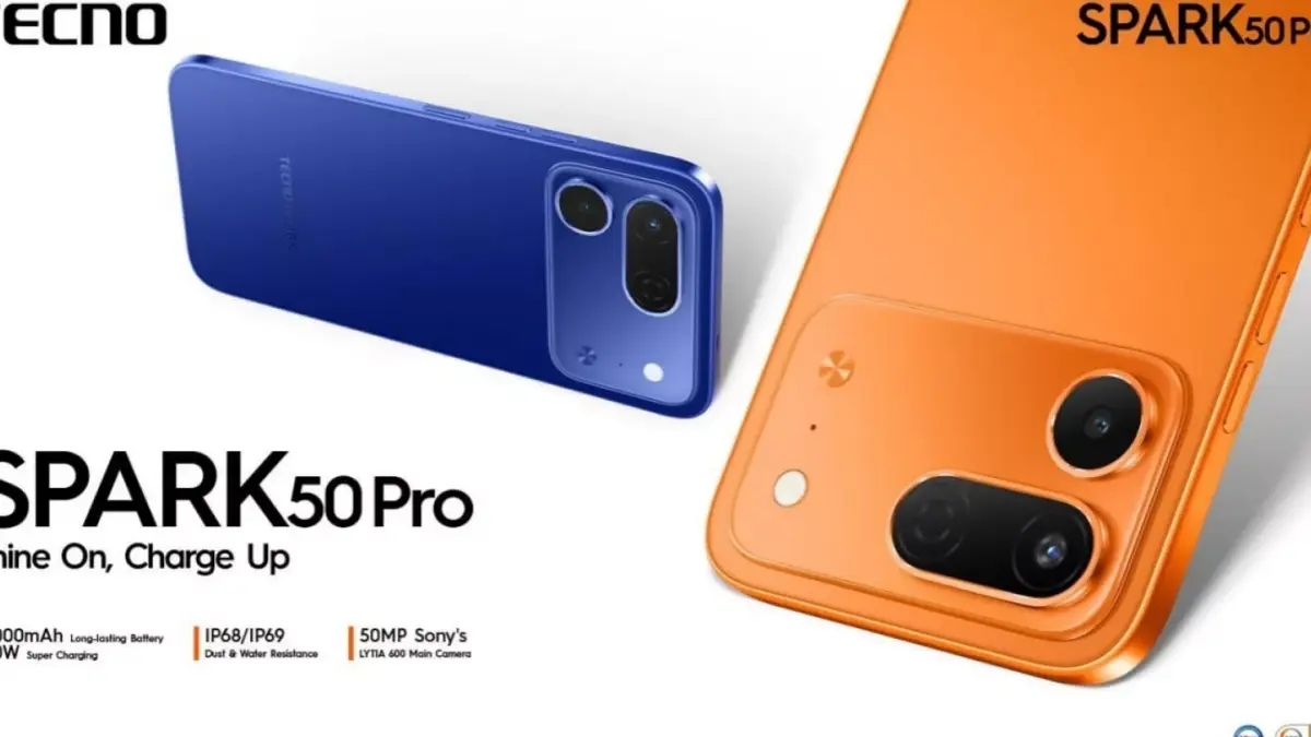 Tecno Spark 50 Pro Resmi Meluncur
