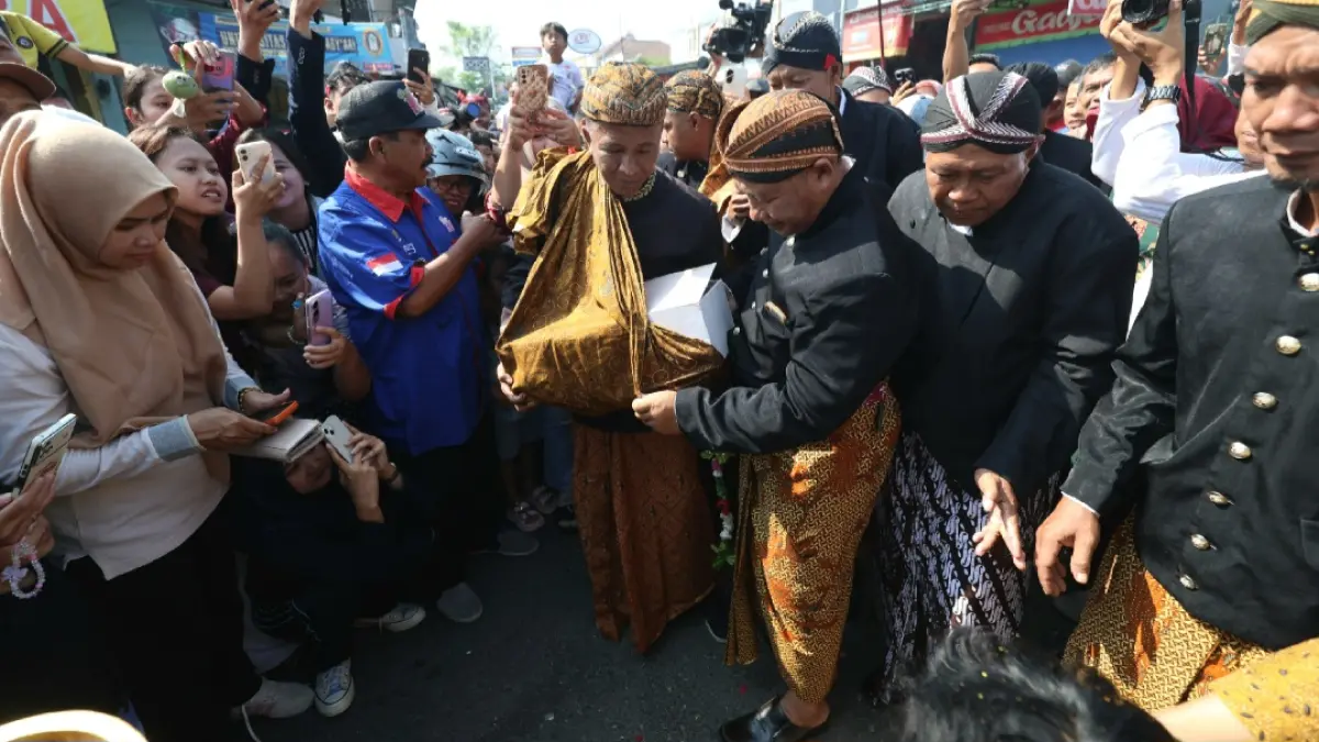 Tradisi mendhem golekan di Desa Kandangan (FOTO: Wahyu Adji)
