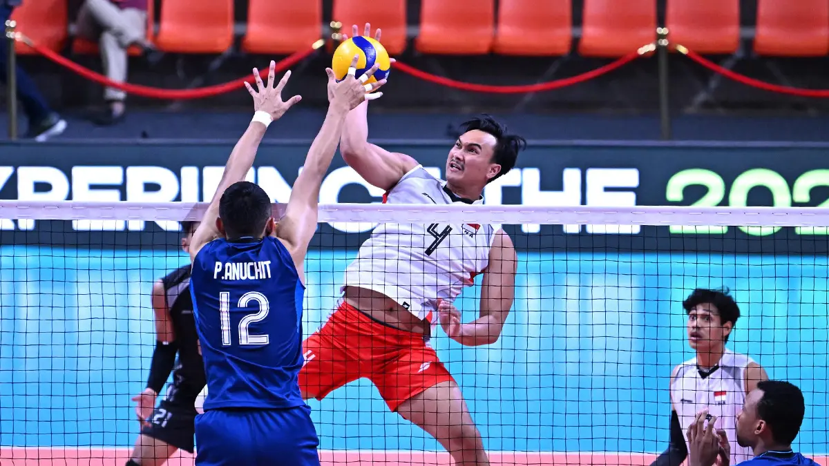 Timnas voli putra Indonesia. (FOTO: PBVSI)