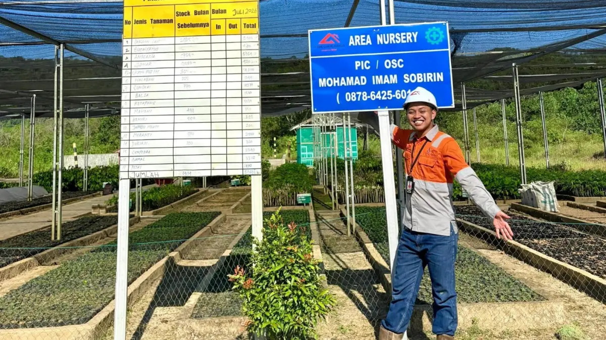Sosok Imam Sobirin yang kini bergelut dengan reklamasi tambang di Kalimantan (dokumen pribadi)