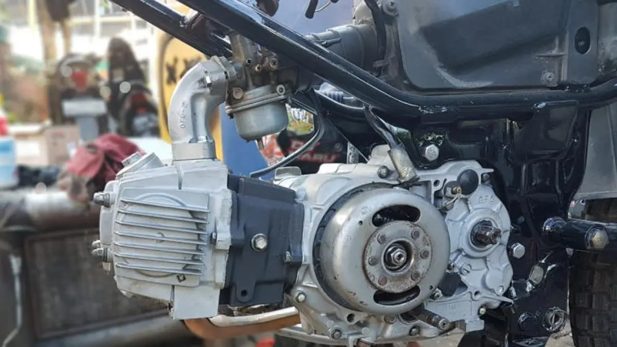 Ilustrasi mesin motor bebek (Sumber Foto : msn.com)
