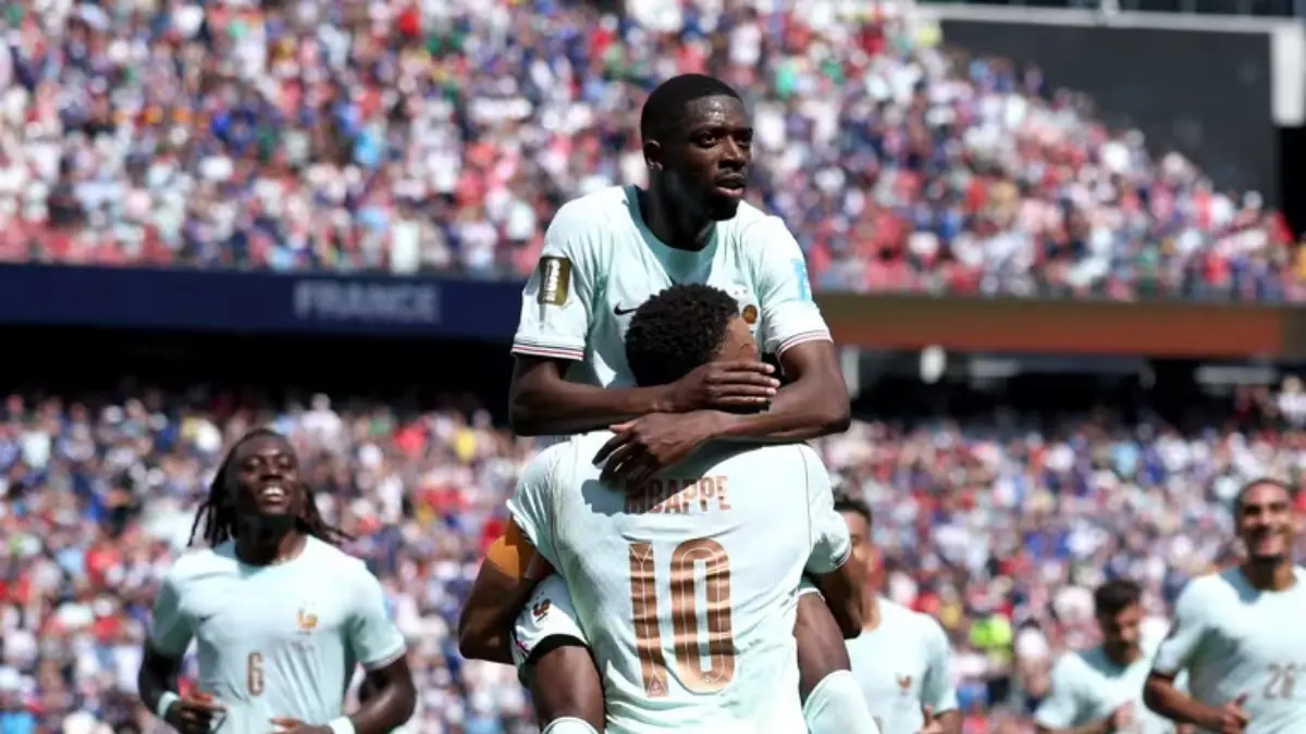Ousmane Dembele Cetak Hat-trick