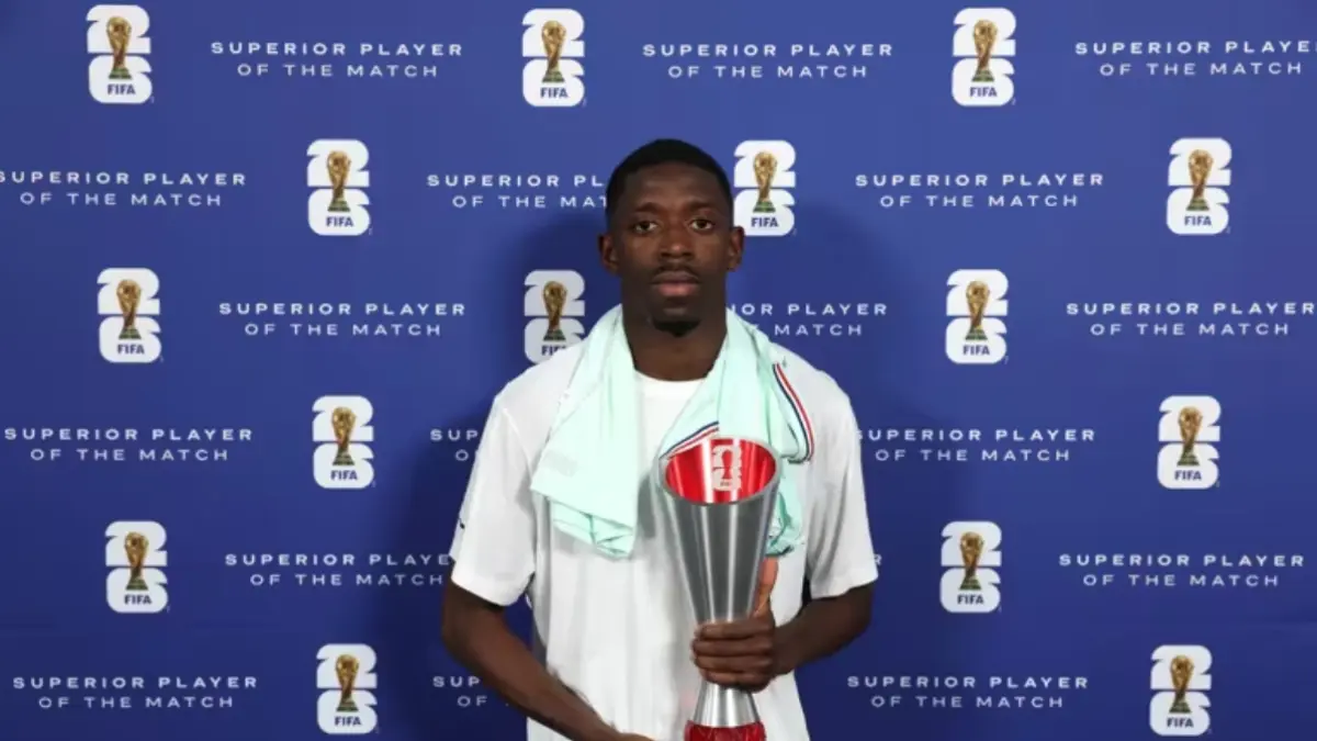 Ousmane Dembele Jadi Man of the Match Usai Hat-trick