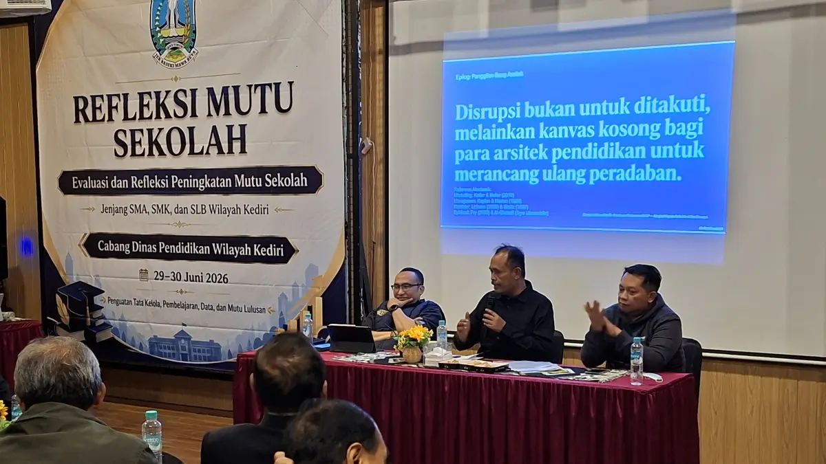 Hadapi Era Disrupsi, Cabdin Kediri Bekali Kepala Sekolah Strategi Branding Digital