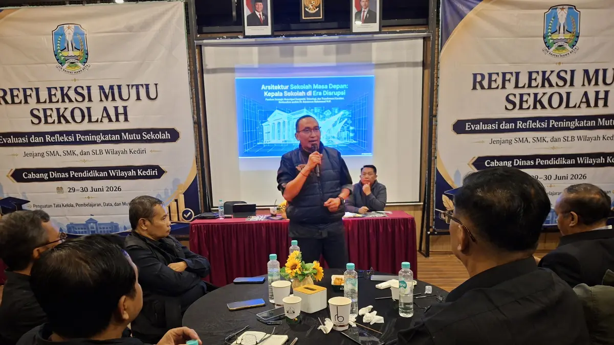 Hadapi Era Disrupsi, Cabdin Kediri Bekali Kepala Sekolah Strategi Branding Digital