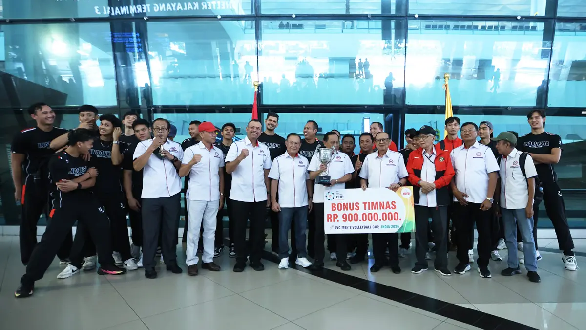 Timnas Voli Putra Indonesia. (FOTO: PBVSI)