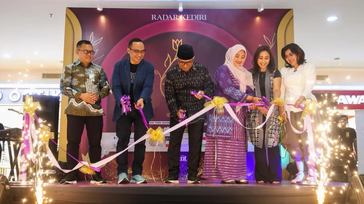 Kediri Beauty Fest 2026 resmi dibuka. (Wahyu Adji)