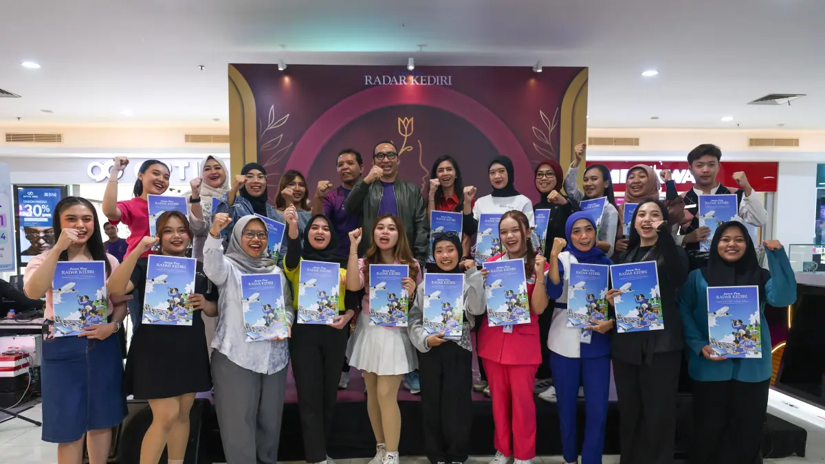 Closing Ceremony Kediri Beauty Fest 2026 berlangsung meriah. (Wahyu Adji)
