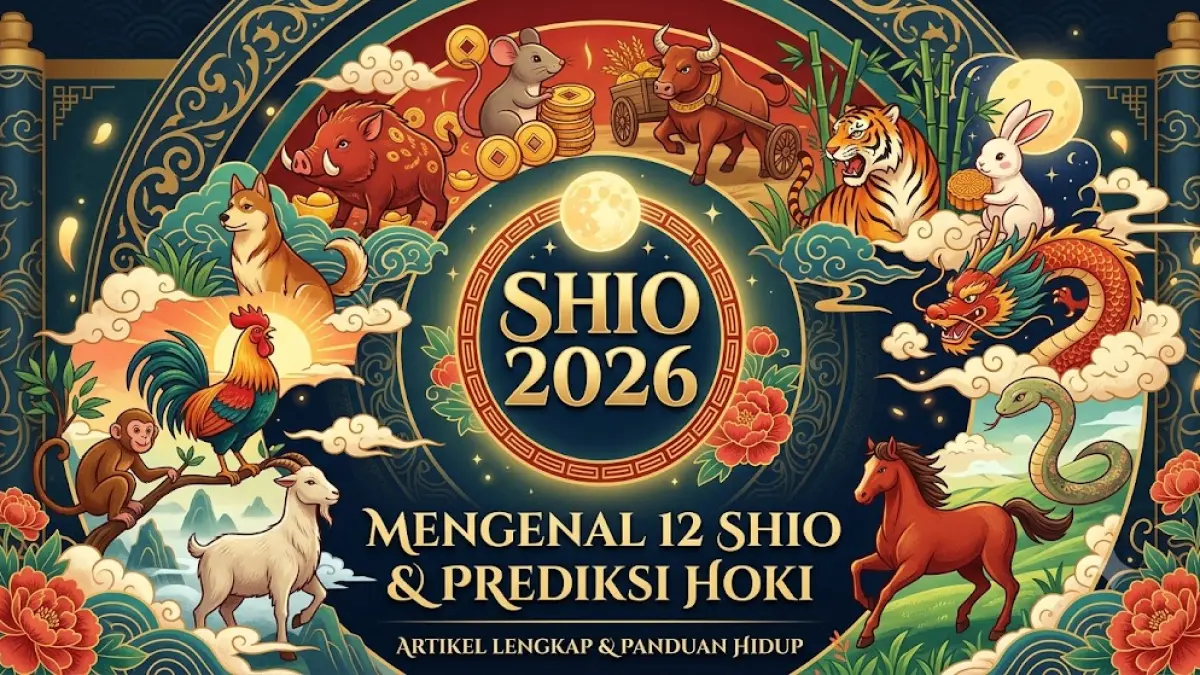 Ilustrasi 12 shio.