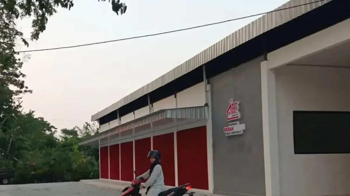 Kopdes Merah Putih (Foto: Yana Dwi Kurniya Wati/Radar Bojonegoro)