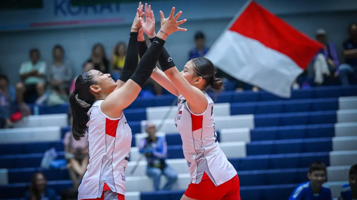 Timnas voli putri U18 Indonesia. (FOTO: PBVSI)