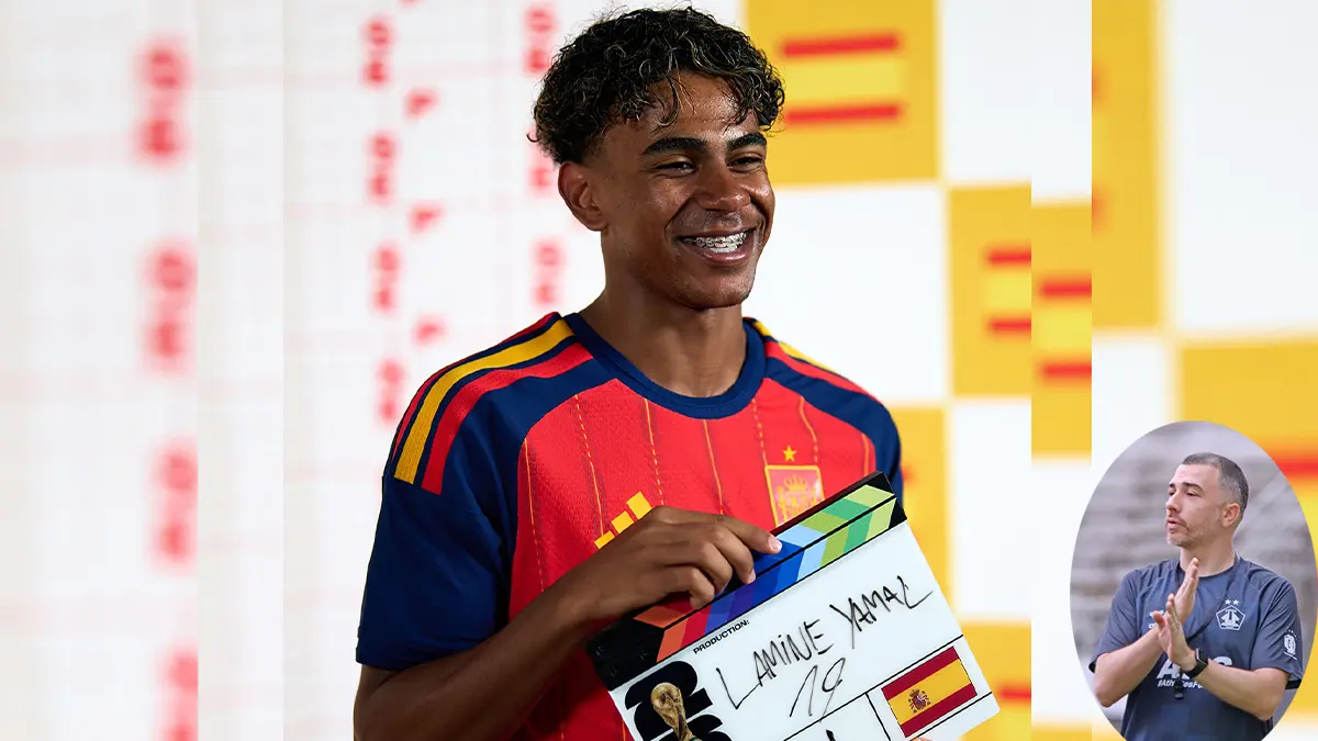 Pemain tim nasional Spanyol Lamine Yamal. (Sumber Foto: Instagram @sefutbol)
