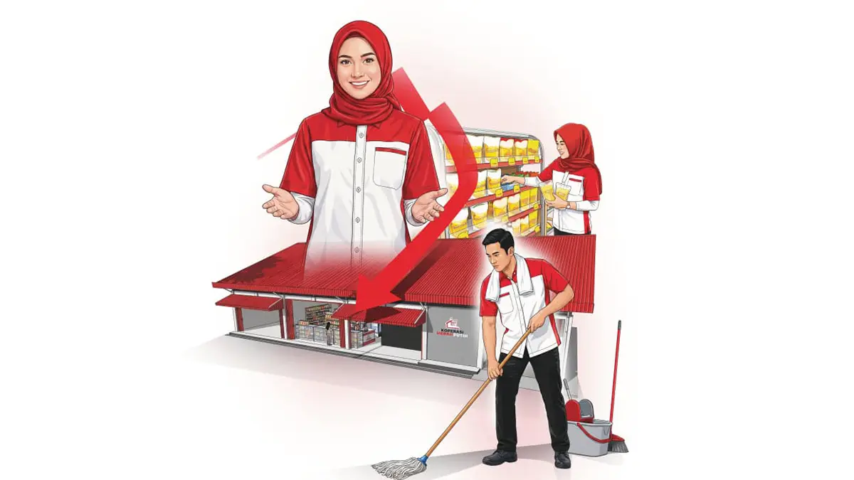 Ilustrasi koperasi.