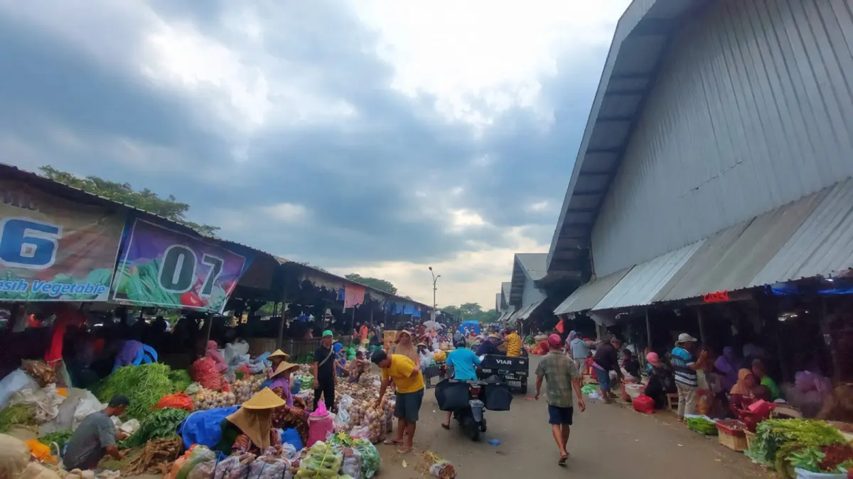 Pasar Induk Pare (Sumber Foto : Imam Fathoni/JPRK)