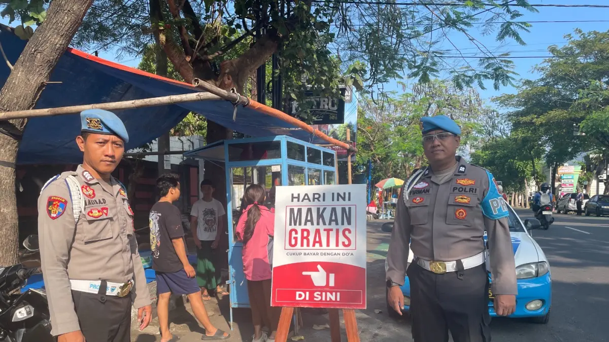 Aiptu Firman Wahyu Utama memberdayakan UMKM sekitarnya. (Dok. Pribadi for JPRK)