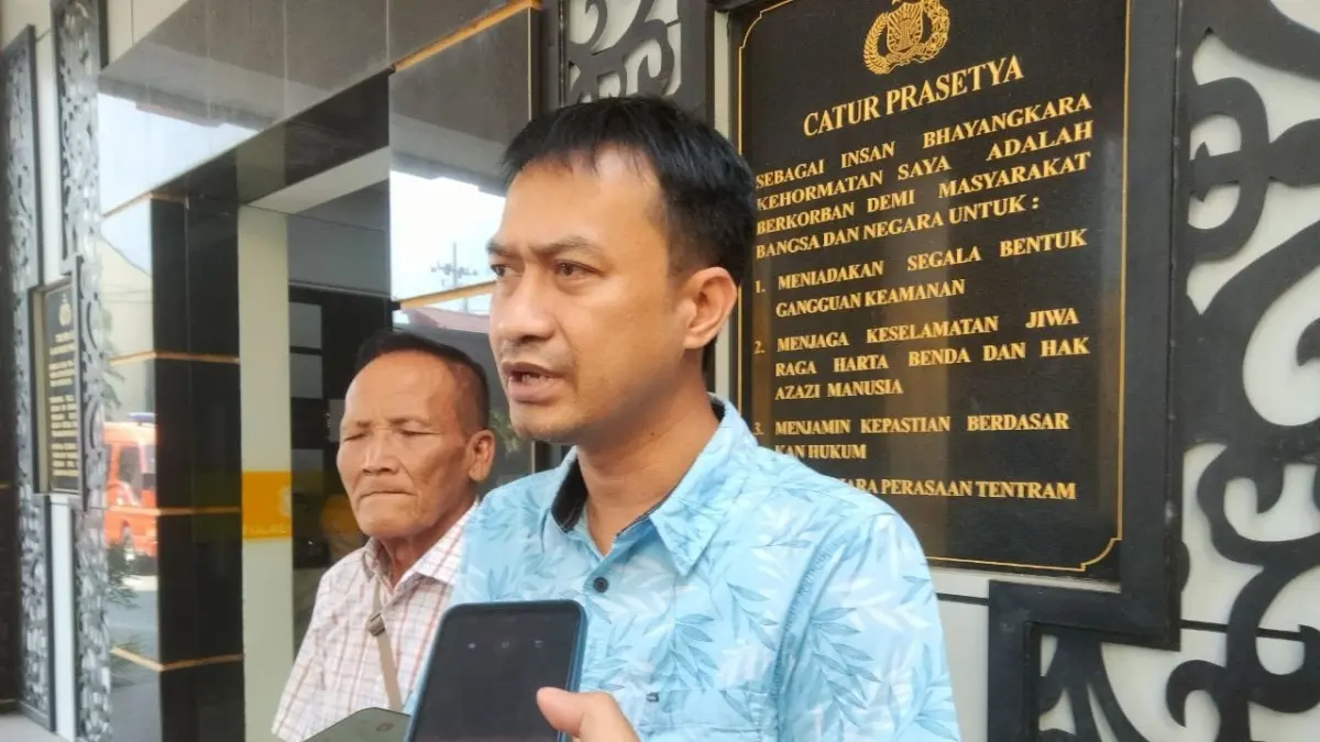 Suwandi, Kuasa Hukum dari korban arisan bodong yang diduga dilakukan oleh istri dari anggota polisi (Sumber Foto : Imam Fathoni/JPRK)